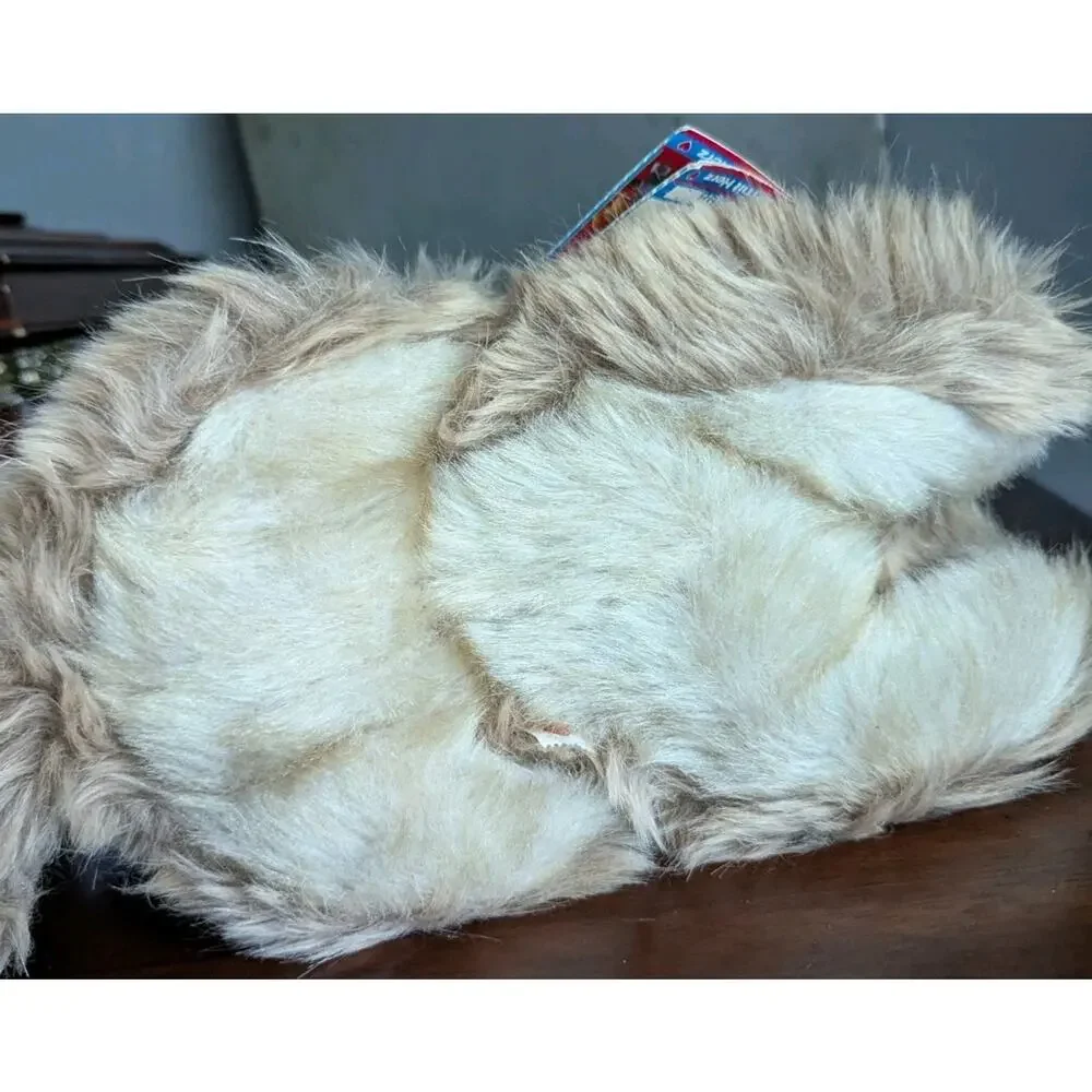 Vtg Berg Cat Plush Tan Kitty Tiere Mit Herz Heart Handmade Austria Emilia